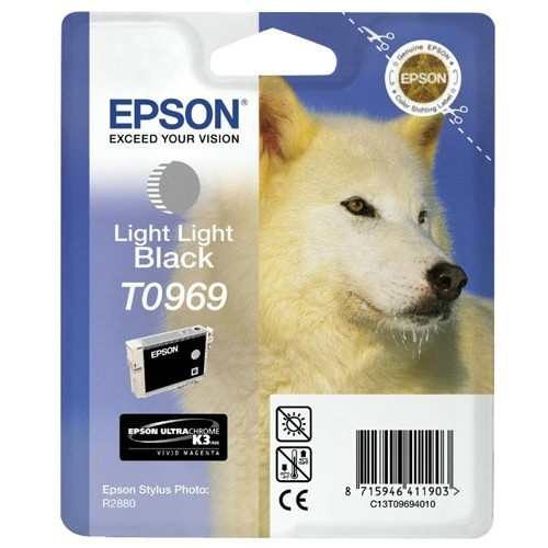 Epson T0969 ljus ljus svart bläckpatron (original) C13T09694010 023342 - 1