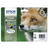 Epson T1285 BK/C/M/Y bläckpatron 4-pack (original)