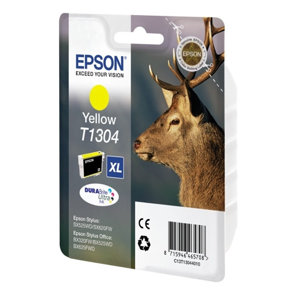 Epson T1304 gul bläckpatron extra hög kapacitet (original) C13T13044010 C13T13044012 C13T13044020 026311 - 1