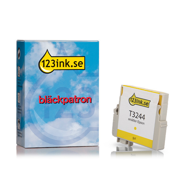 Epson T3244 gul bläckpatron (varumärket 123ink) C13T32444010C 026941 - 1