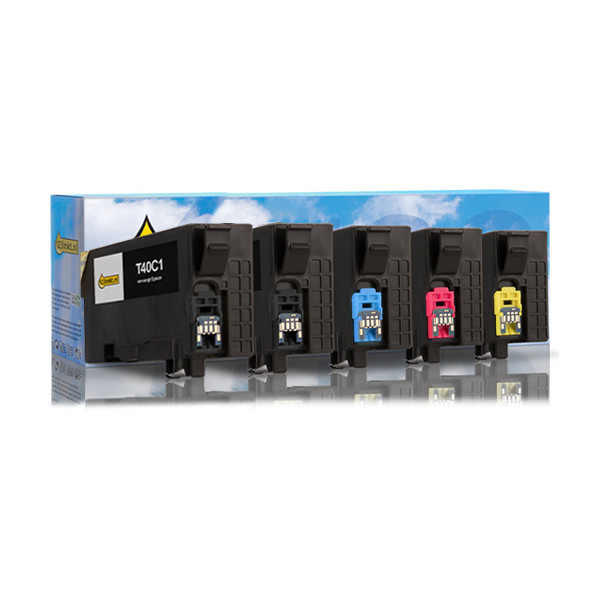 Epson T40C BK/C/M/Y bläckpatron 5-pack (varumärket 123ink) 160833 - 1