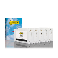 Epson T41R BK/C/M/Y bläckpatron 5-pack (varumärket 123ink) 160836