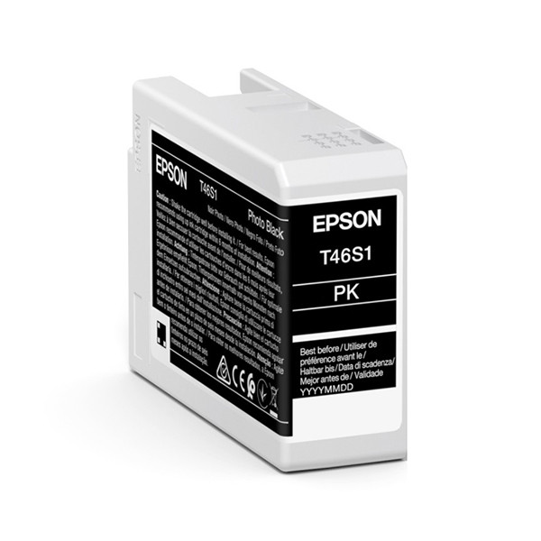 Epson T46S1 fotosvart bläckpatron (original) C13T46S100 083490 - 1