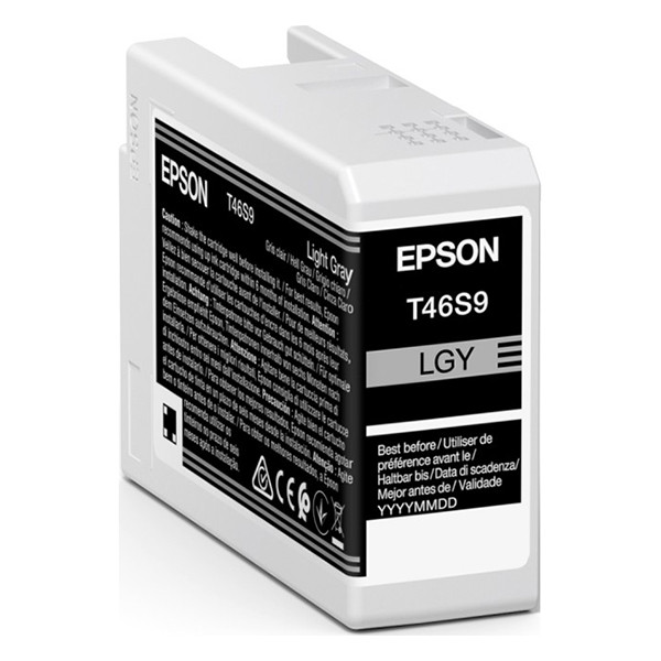 Epson T46S9 ljus grå bläckpatron (original) C13T46S900 083504 - 1