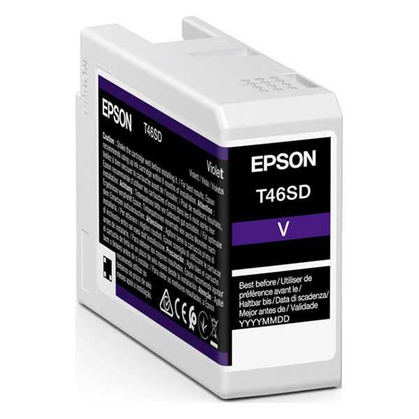 Epson T46SD lila bläckpatron (original) C13T46SD00 083506 - 1