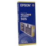 Epson T475 gul bläckpatron (original) C13T475011 025210 - 1