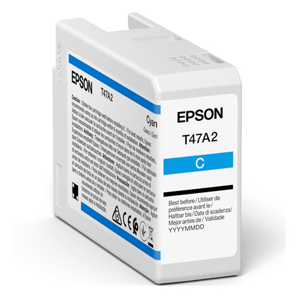 Epson T47A2 cyan bläckpatron (original) C13T47A200 083512 - 1