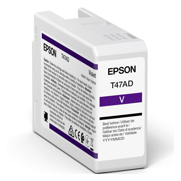 Epson T47AD lila bläckpatron (original) C13T47AD00 083526 - 1