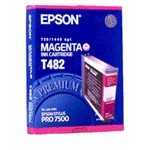 Epson T482 magenta bläckpatron (original) C13T482011 025320 - 1