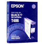 Epson T486 svart bläckpatron (original) C13T486011 025420 - 1