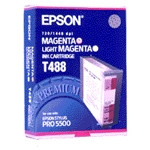 Epson T488 ljusmagenta/magenta bläckpatron (original) C13T488011 025440 - 1