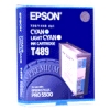 Epson T489 ljuscyan/cyan bläckpatron (original) 025450 - 1