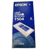 Epson T504 ljuscyan bläckpatron (original) C13T504011 025645 - 1