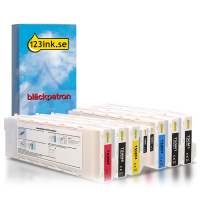 Epson T50M PB/C/M/Y/MBK/R bläckpatron 6-pack (varumärket 123ink) 024262