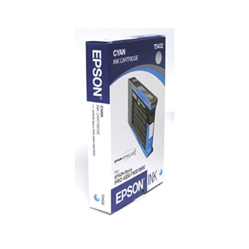 Epson T5432 cyan bläckpatron (original) C13T543200 025470 - 1