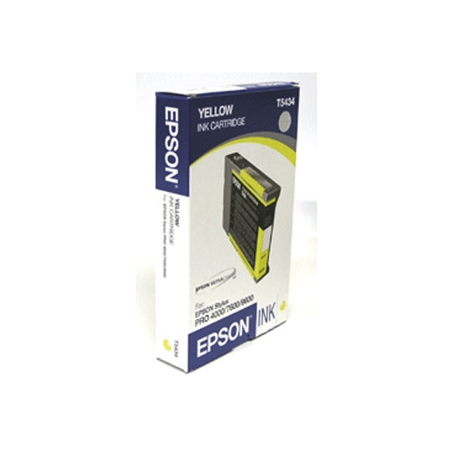 Epson T5434 gul bläckpatron (original) C13T543400 025490 - 1