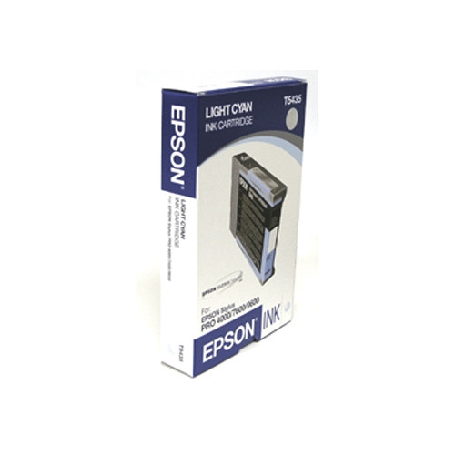 Epson T5435 ljus cyan bläckpatron (original) C13T543500 025500 - 1