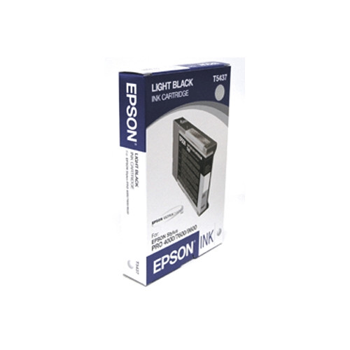 Epson T5437 ljus svart bläckpatron (original) C13T543700 025520 - 1