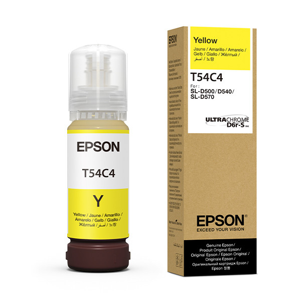 Epson T54C gul bläckpatron (original) C13T54C420 083670 - 1