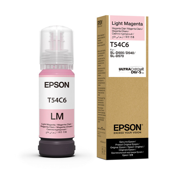 Epson T54C ljusmagenta bläckpatron (original) C13T54C620 083674 - 1