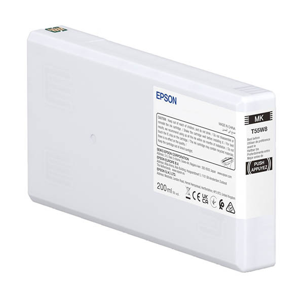 Epson T55W8 mattsvart bläckpatron (original) 025986 - 1