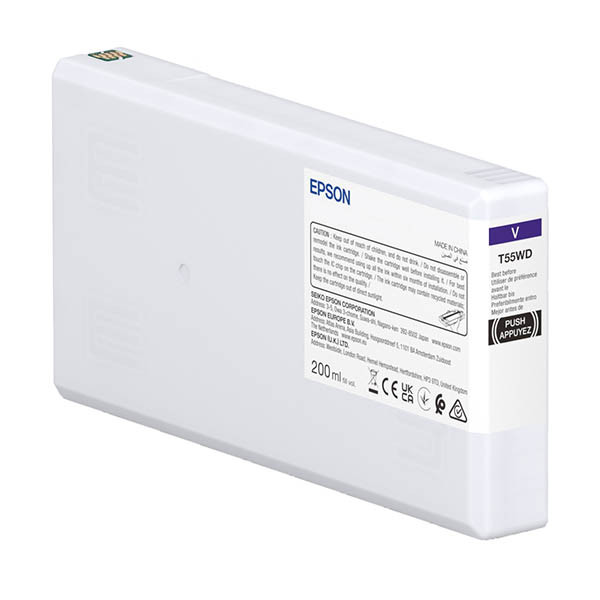 Epson T55WD lila bläckpatron (original) 025990 - 1