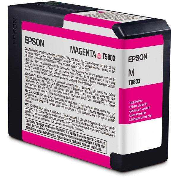 Epson T5803 magenta bläckpatron (original) 025910 - 1