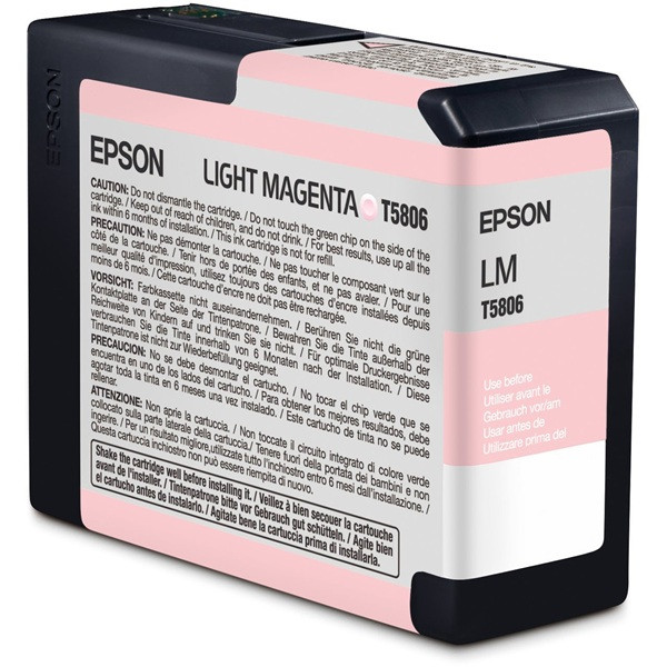 Epson T5806 ljus magenta bläckpatron (original) 025925 - 1