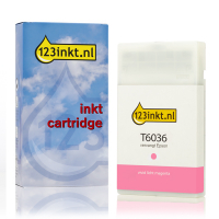 Epson T6036 vivid ljus magenta bläckpatron hög kapacitet (varumärket 123ink) C13T603600C 026045