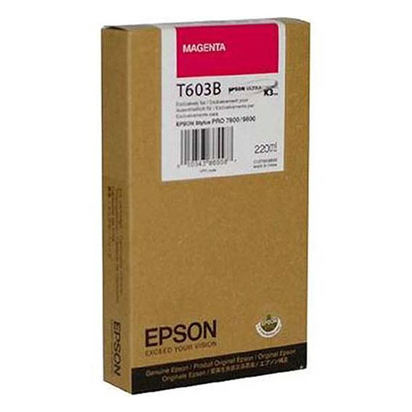 Epson T603B magenta bläckpatron hög kapacitet (original) C13T603B00 026118 - 1