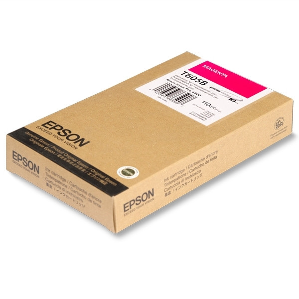 Epson T605B magenta bläckpatron (original) C13T605B00 026124 - 1