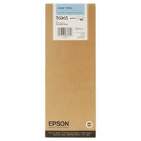 Epson T6065 ljus cyan bläckpatron hög kapacitet (original) C13T606500 026074