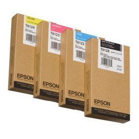 Epson T6124 gul bläckpatron hög kapacitet (original) C13T612400 026094 - 1