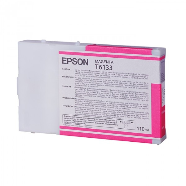Epson T6133 magenta bläckpatron (original) C13T613300 026100 - 1