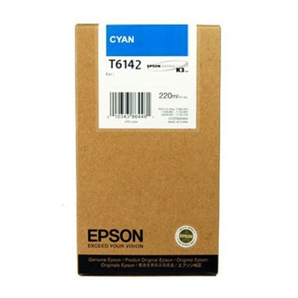 Epson T6142 cyan bläckpatron hög kapacitet (original) C13T614200 026106 - 1