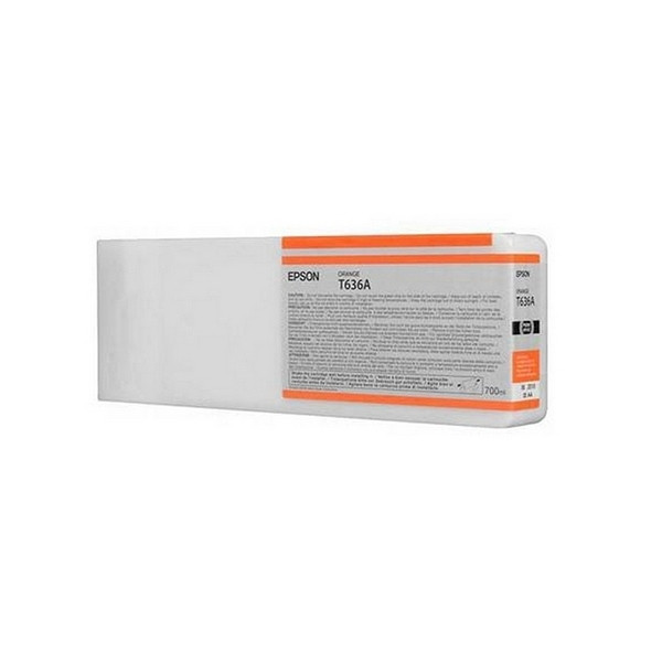 Epson T636A orange bläckpatron hög kapacitet (original) C13T636A00 026268 - 1