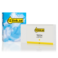 Epson T6534 gul bläckpatron (varumärket 123ink) C13T653400C 026323