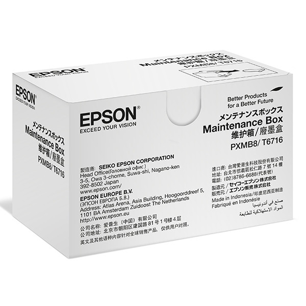 Epson T6716 maintenance box (original) C13T671600 025970 - 1