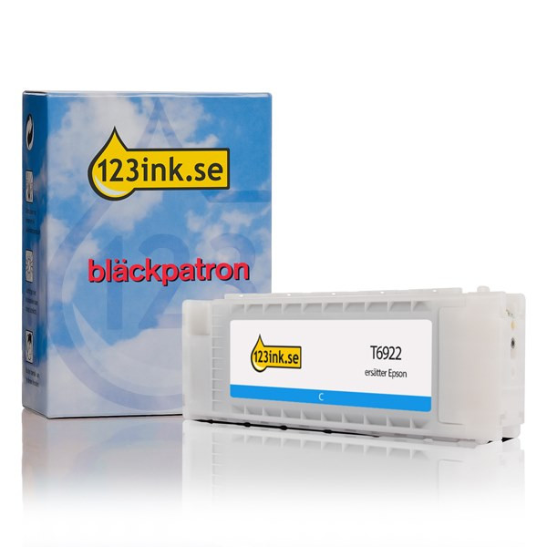 Epson T6922 cyan bläckpatron (varumärket 123ink) C13T692200C 026545 - 1