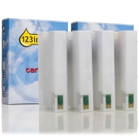 Epson T703 BK/C/M/Y bläckpatron 4-pack (varumärket 123ink) 127043
