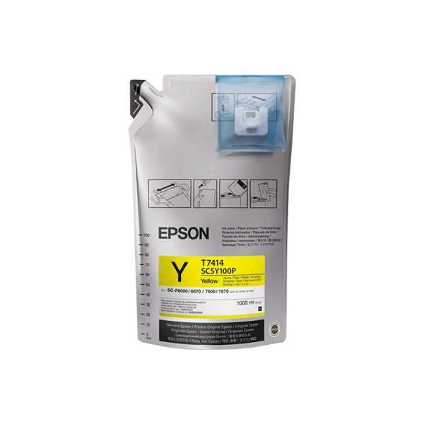 Epson T741400 gul bläckpatron (original) C13T741400 083536 - 1