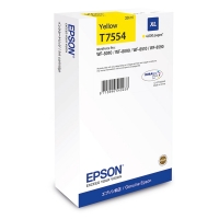 Epson T7554 gul bläckpatron hög kapacitet (original) C13T755440 026686