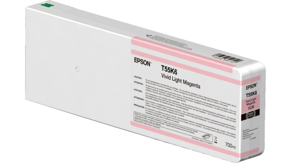 Epson T8046 ljus magenta bläckpatron (original) C13T55K600 C13T804600 026884 - 1