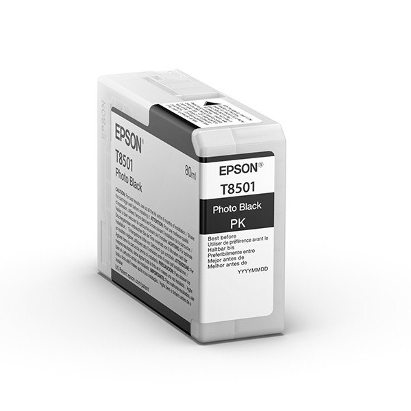 Epson T8501 fotosvart bläckpatron (original) C13T850100 026774 - 1