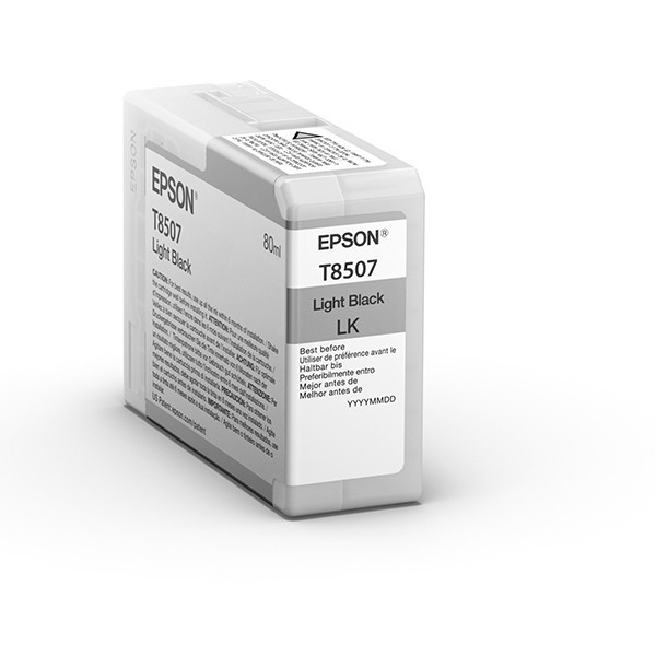 Epson T8507 ljus svart bläckpatron (original) C13T850700 026786 - 1