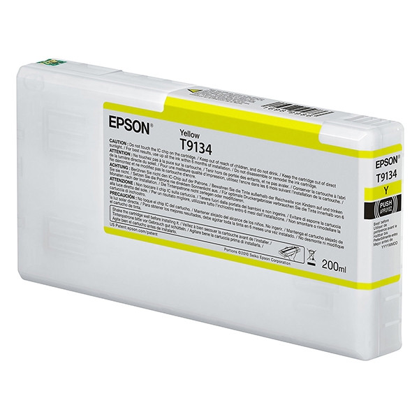 Epson T9134 gul bläckpatron (original) C13T913400 026992 - 1