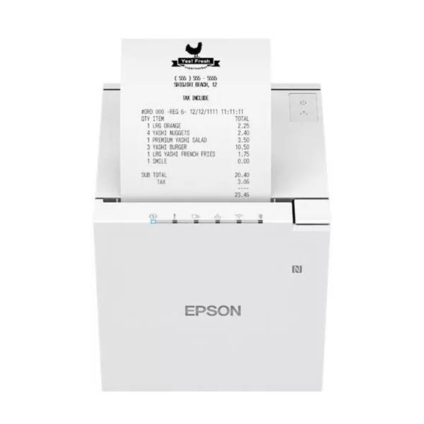 Epson TM-M30III (151) kvittoskrivare vit med USB, Bluetooth och WiFi 832345 - 1