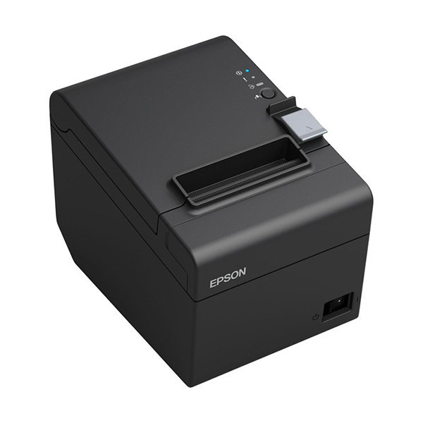 Epson TM-T20III (012) kvittoskrivare med Ethernet + vita kvittorullar 80x80x12mm (5st) 831986 - 2