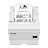 Epson TM-T88VII (151) kvittoskrivare vit med USB och Ethernet 832348