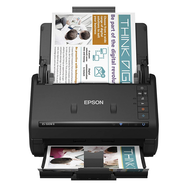 Epson WorkForce ES-500WII A4 Scanner med WiFi [3,5kg] B11B263401 831803 - 1